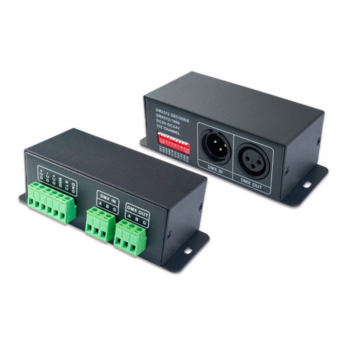 DMX-SPI Decoder LT-DMX-8806(Replacement by LT-DMX-1809) DMX-SPI Decoder LT-DMX-8806(Replacement by LT-DMX-1809)